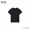 N°28 2025春夏新款条纹短袖T恤休闲时尚圆领上衣895131T004 商品缩略图1