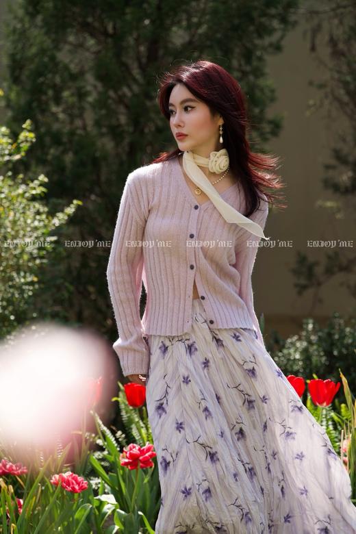 【门店同款】ENJOY春季绮梦繁花褶皱碎花半裙 161911251 商品图6