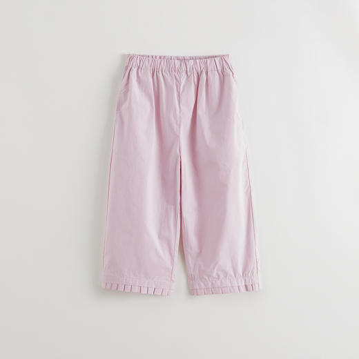 马克珍妮女童元气花边轻薄牛仔裤儿童直筒裤2025年春夏新款550832 商品图1