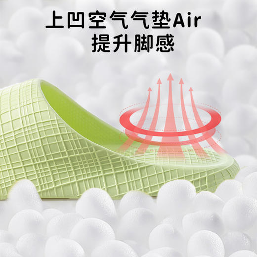 【宅小年气垫踩屎感凉拖鞋】柔软气垫凉拖！舒适轻巧，回弹缓震！EVA材质鞋底，防滑底纹，抓地力强！耐穿百搭，提升脚感！ 商品图4
