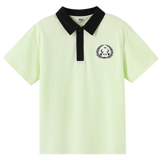 男童翻领短袖针织衫夏季新款安奈儿童装EB521204 商品图7