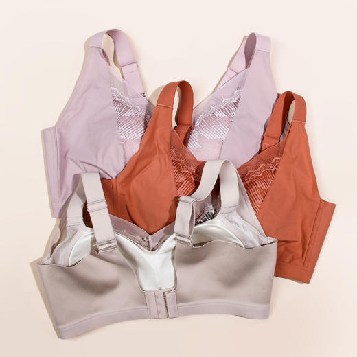 【第二件 0 元｜ 满2件 5 折】【通用杯单件】【秀黛】可调节蕾丝背心文胸L6116051T【门店同款】 商品图1