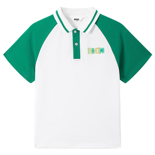 男童翻领短袖针织衫夏季新款安奈儿童装EB521190 商品图7