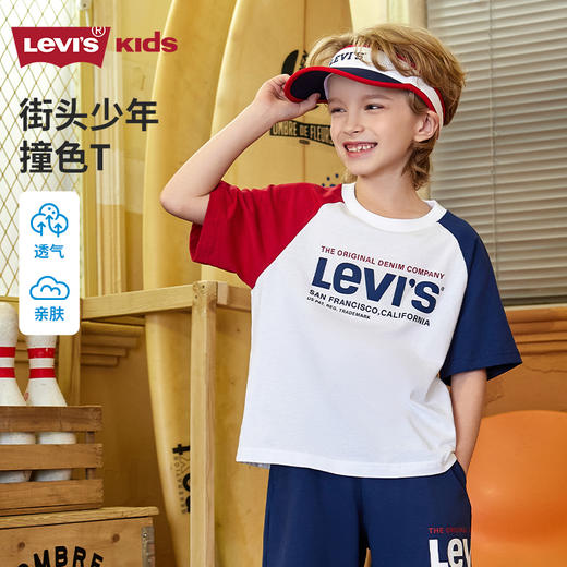 LEVIS 夏 大童小童儿童童装T恤 LVB-AG-N196 商品图8