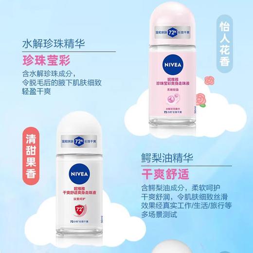 妮维雅黑白出众爽身走珠液(柔和淡香)50ml 商品图4
