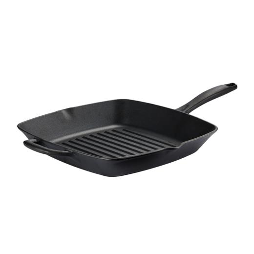 植物油膜横纹铸铁煎锅【25.4cm】 商品图0