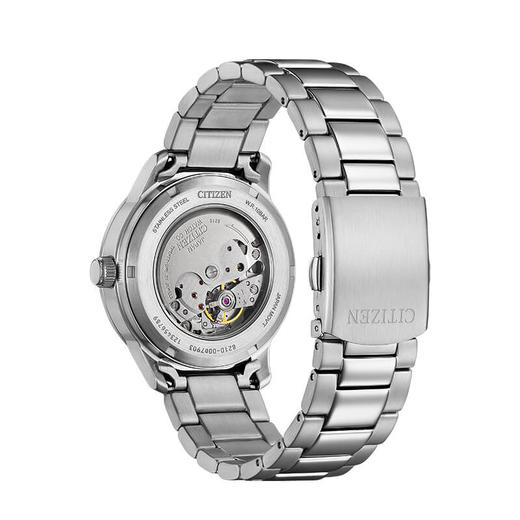 西铁城/CITIZEN机械机芯日历夜光防水商务时尚男表NJ0191-83L 商品图2