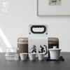 【品质茶具丨快客杯品质茶具系列】器身打磨光滑，持握舒适，隔热防烫出水顺畅,杯口圆润分茶得心应手，旅行小包叠加收纳，节省空间即提即走 商品缩略图4