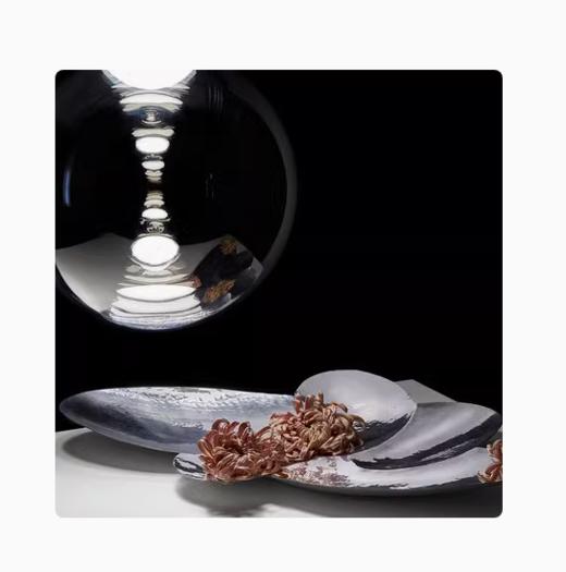 TomDixon cloud金属手工花瓶器皿轻奢家用礼品摆件托盘零食盘果盘 商品图0