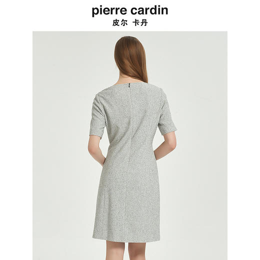 皮尔卡丹女装都市时尚简约淑女小香风连衣裙C51DS030H0 商品图2