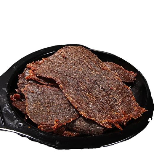 【古法秘制❗手撕黄牛肉大片】 大片纯肉更尽兴，鲜香入味，肉质紧实，劲道越嚼越香，温州特产桶装零食小吃即食QQ 商品图4