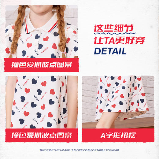 LEVIS 夏 大童小童婴童 儿童童装连衣裙 LVG-DR-K539 商品图4