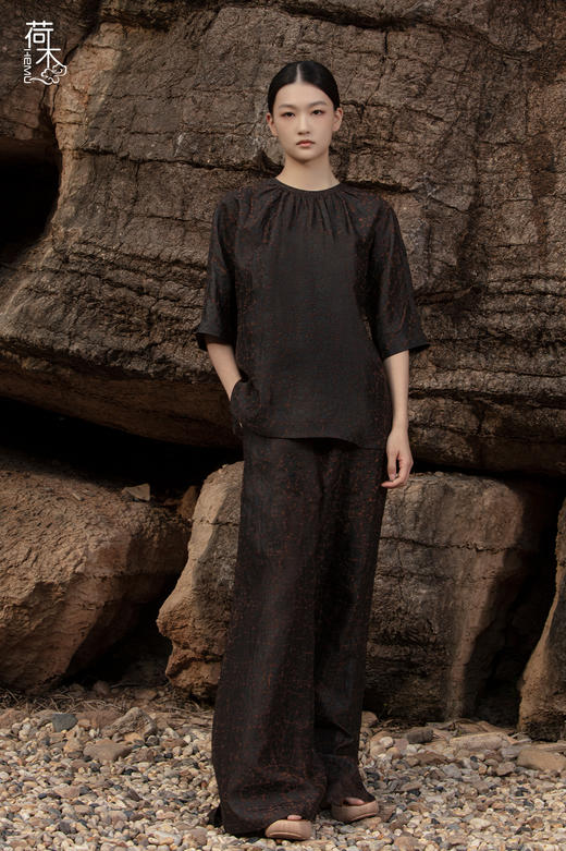 荷木HEMU丨泥行·宽腿裤 商品图2