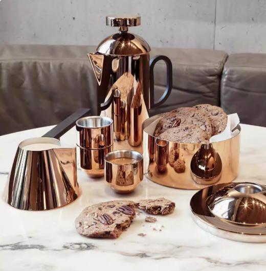 TomDixon轻奢不锈钢BREW咖啡罐银色 商品图3