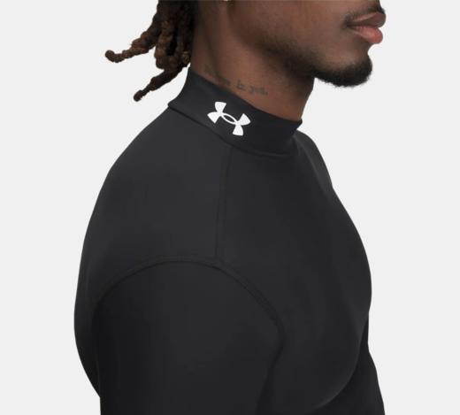 安德玛男子HeatGear® OG半高领长袖紧身衣1390099-001 商品图2
