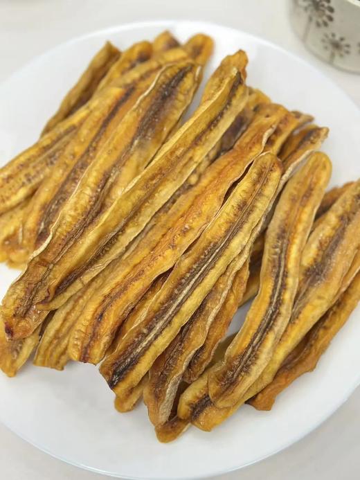 29.9到手2大袋云南西双版纳原切香蕉干原味无蔗糖软糯水果片4斤鲜蕉烘1斤香蕉干口口劲道比一般香蕉干都更有果香基地直邮 商品图6