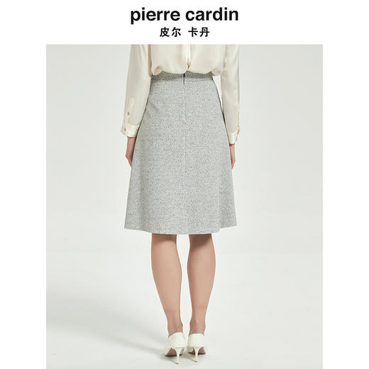 皮尔卡丹女装时尚都市通勤淑女百搭半裙C51SL026H0 商品图2