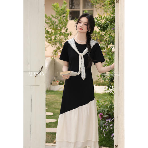 【6折秒杀】鹿向南 「至知优雅」连衣裙L53650 商品图2