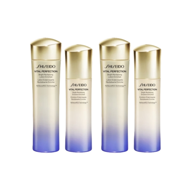 资生堂悦薇水乳套装滋润型/清爽型（水150ml*2支+乳液100ml*2支）