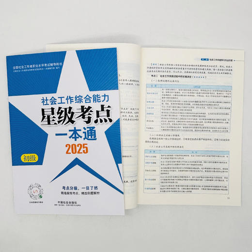助理社会工作师（初级）教材+真题详解教辅+星级考点一本通教辅套装（共6本）2026 中国社会出版社官方教材教辅 全国社会工作者职业资格考试 社工证 商品图3