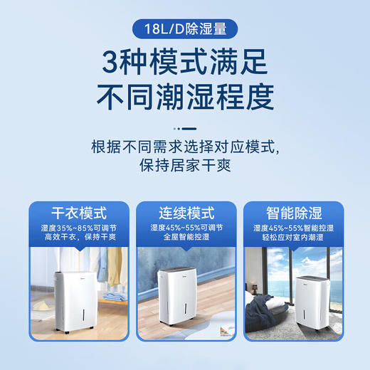 美的（Midea）除湿机抽湿机_CF18BD/N7-DF3 商品图2