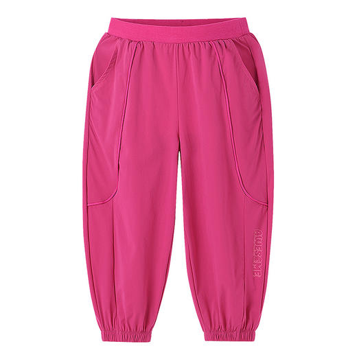 男女童全腰梭织单裤防蚊裤夏季新款安奈儿童装实体店同款XM526630 商品图8