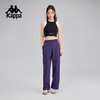 Kappa卡帕背靠背女款针织运动裤2025新款复古长裤休闲裤子直筒裤K0F42AK80 商品缩略图4