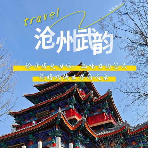 五一2天【沧州武韵 立减30元】有海有江湖の黄骅出海打渔-南川老街-吴桥江湖世界-运河船上涮火锅鸡 商品图0