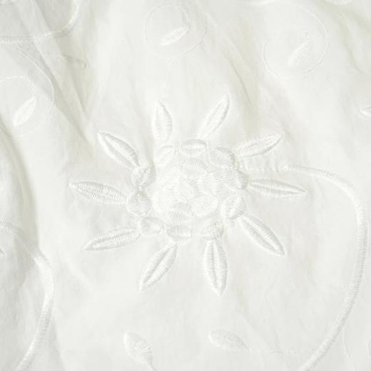 【破价】N°28 ‘塞纳河畔’2025春季款气质优雅长袖上衣圆领纯色衬衫885211S088 商品图5