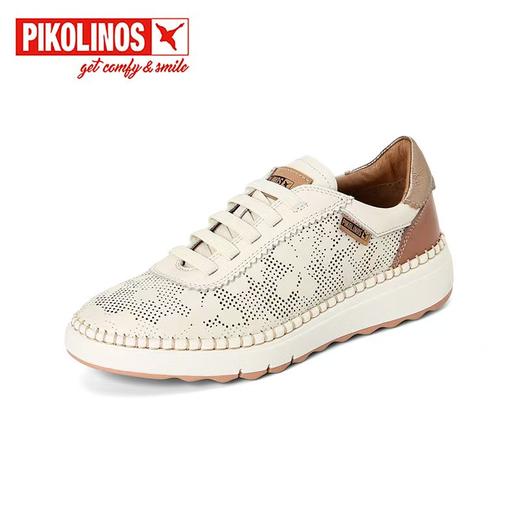 【Pikolinos】  B3F |  派高雁春季多材质拼接深口镂空松紧带休闲单鞋PS255001 商品图1