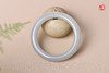 和田玉烟紫玉手镯 圈口：56mm 商品缩略图1