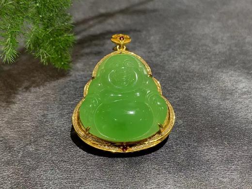 【御珠宫坊】金镶碧玉佛 商品图2