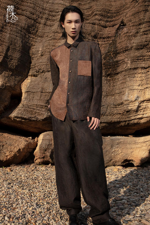 荷木HEMU丨[MEN]泥行·萝卜裤 商品图2