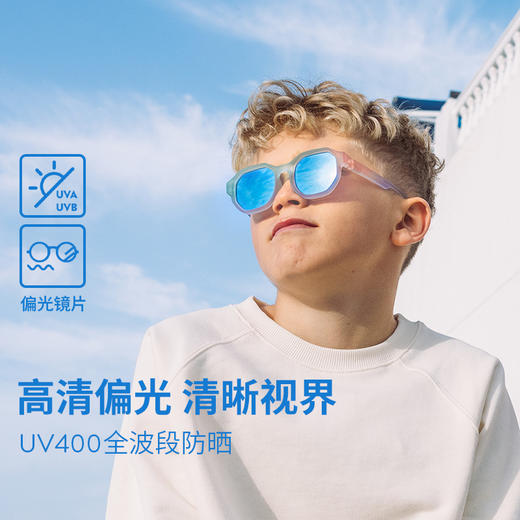 【品牌直供】OLIVIO&CO 亲子护眼墨镜创意D款3-12岁 商品图1