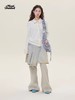 mostwantedlab彩虹/M2512042/泡泡皱条纹拼接假两件毛织polo开衫 商品缩略图2