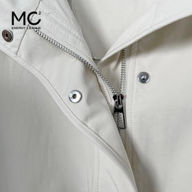 女装翻领袖口格子拼接外套-C030J5212019