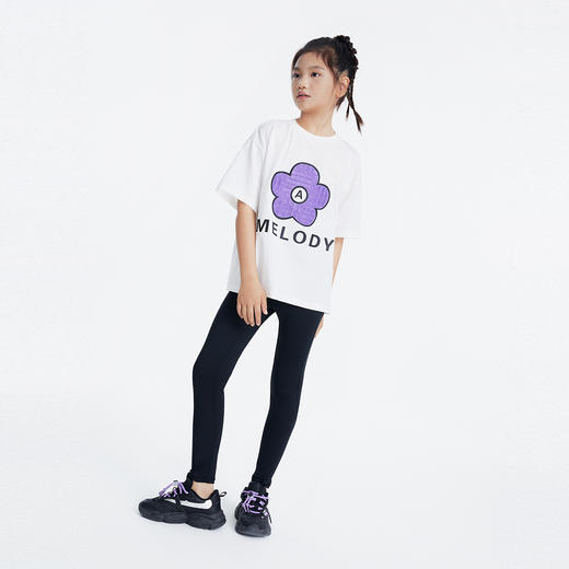 女童针织打底九分裤夏季新款安奈儿童装EG526132 商品图6