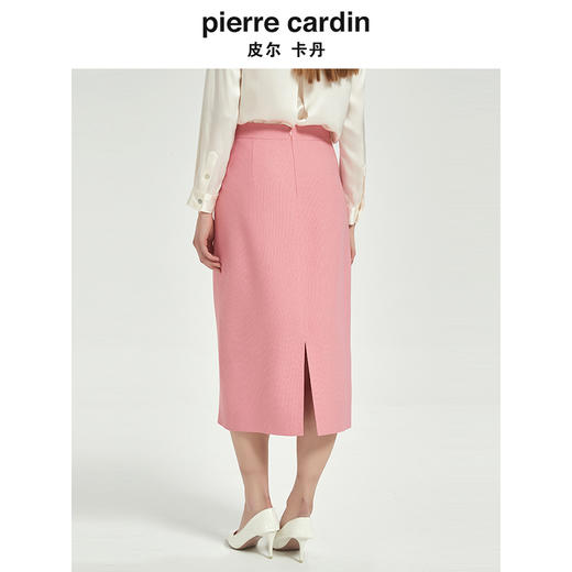 皮尔卡丹女装都市通勤简约知性A摆半裙C51SL028F0 商品图2
