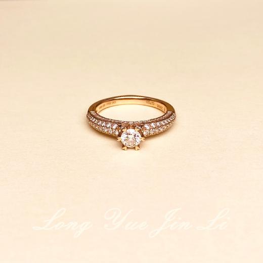 18K钻石戒指;13#;3.65克 商品图0