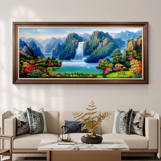 朝山画  财泽千山图 商品图5