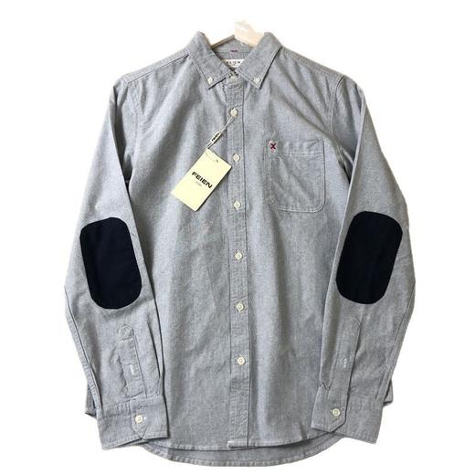 2025新款手肘贴布补丁全棉水洗牛津纺百搭春季修身休闲衬衫衬衣男款！情侣款！ 商品图4