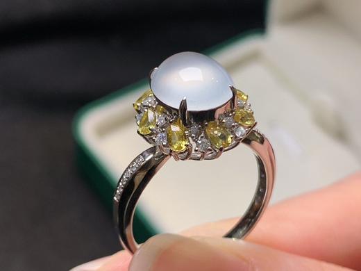 蛋面翡翠戒指 商品图1