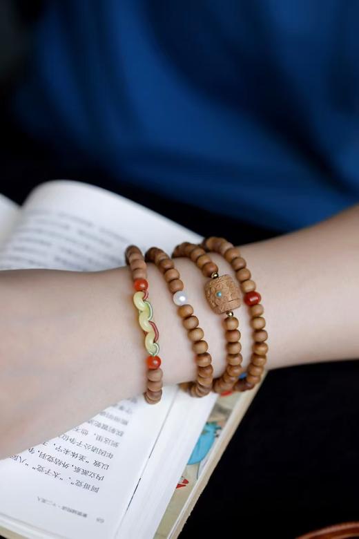 老山檀香 原创【迎娅】手串5x6mm 120颗 商品图2