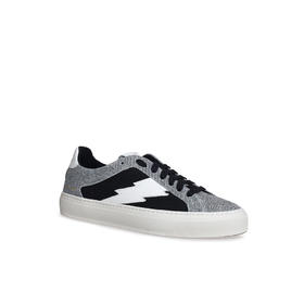 豪麟名鞋STOKTON男鞋休闲鞋织物POWER-U黑色