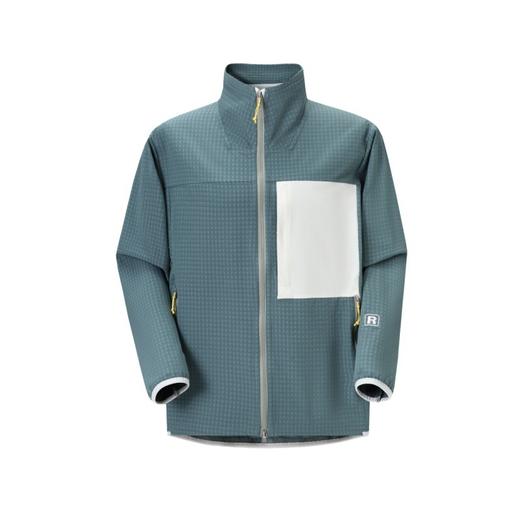 2025春秋季户外轻便情侣长袖中间层外套/男女时尚方格立领撞色上衣！ 商品图5