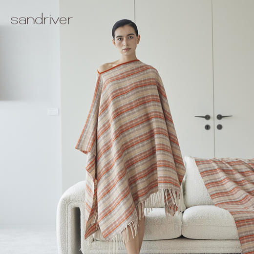 羊绒流苏斗篷SJF97P741N 商品图0