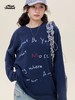 mostwantedlab彩虹/M2512082/手写字体基础彩棉长袖 商品缩略图3