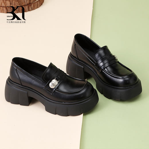 BAKERLOO钱币厚底乐福厚底单鞋YQ138 商品图5