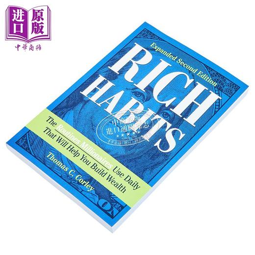 【中商原版】致富习惯 百万富翁的日常生活习惯将帮助你积累财富 第2版 英文原版 Rich Habits Thomas C Corley 商品图1