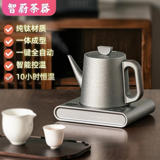 智蔚ZW-600/小智3.0纯钛自动上水智能恒温控温电热水壶烧水泡茶壶 商品图0